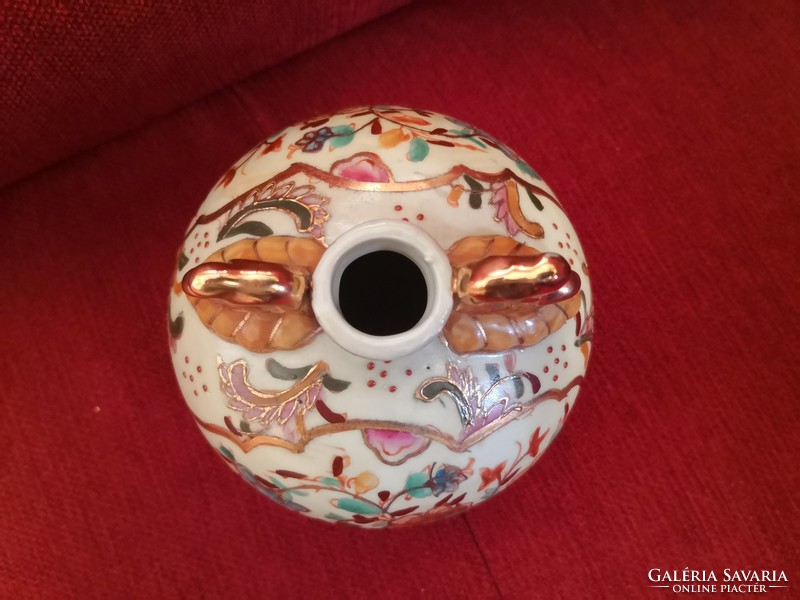 Oriental antique porcelain spherical vase