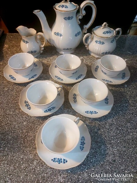 Zsolnay coffee set. The 60's