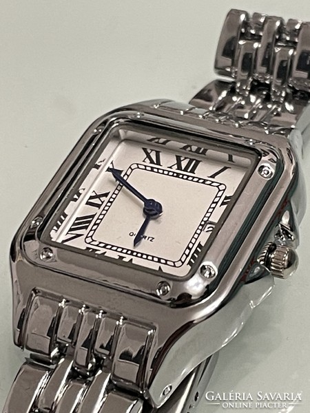 KLASSZIKUS Cartier Panthère jellegű quartz női óra
