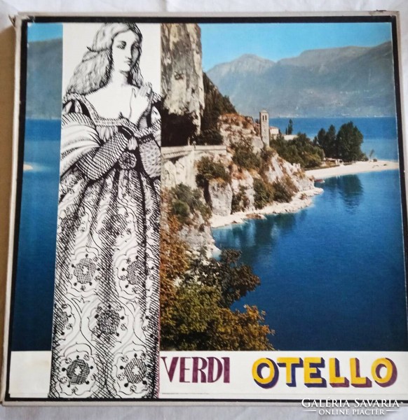 Collectors set of 3 LPs in Collectors Box Verdi Otello Meloydia Records Soviet Union