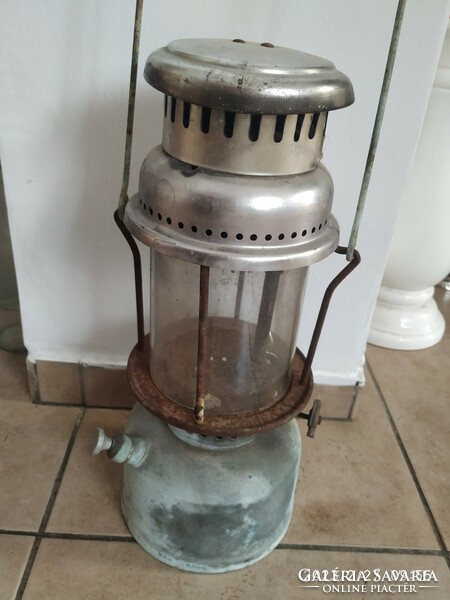 Antique large gas lamp storm lamp for sale! 40 Cm