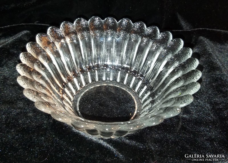 Glass bowl with stand 15.5 cm