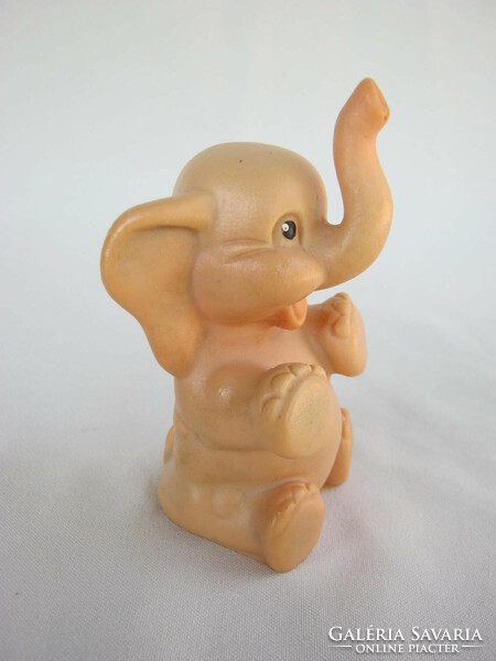 Elefánt retró sípoló csipogó gumi játék