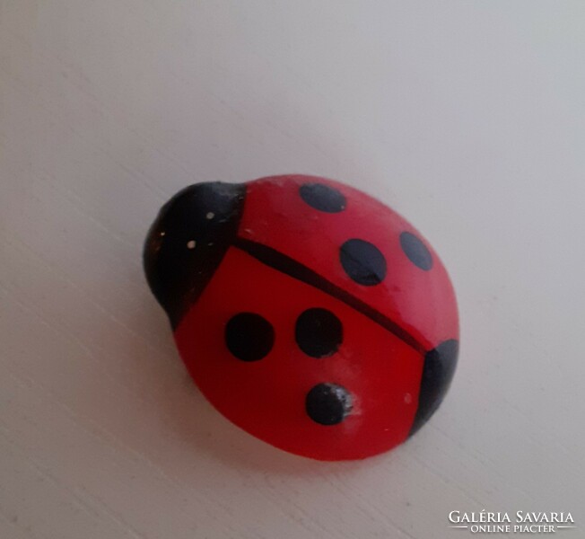 Retro ladybug brooch pin