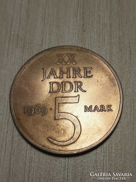 5 Marka xx year anniversary 5 marks 1969