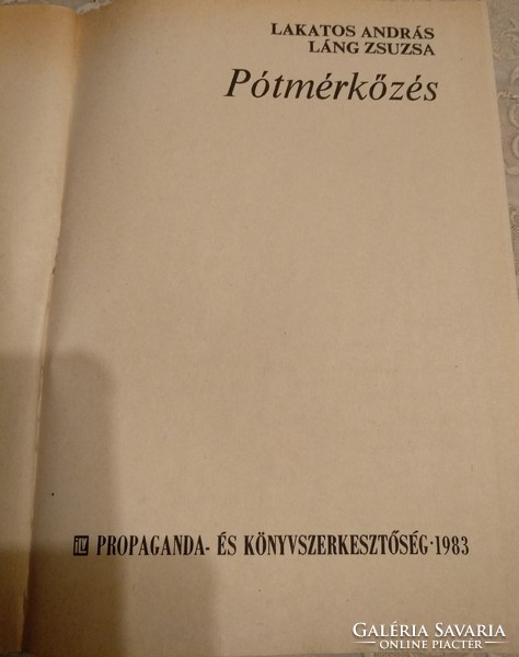 Lakatos - Láng: Pótmérkőzés, ajánljon!