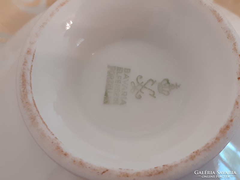 Vintage régi porcelán Bavaria csésze
