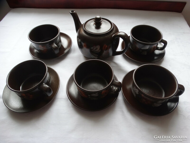 Városlőd ceramic tea set