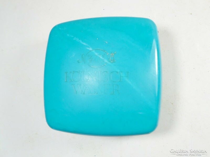 Retro plastic lockable travel soap dish soap holder kölnisch wasser germany