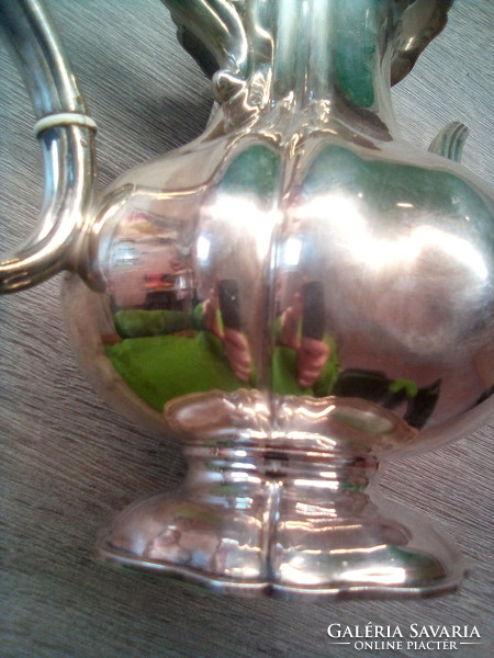 Silver jug, spout, 1890, 530g