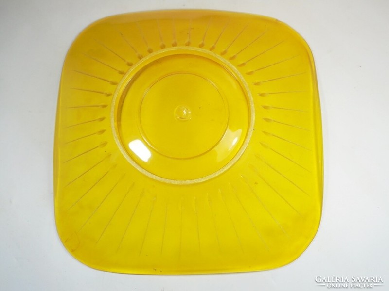 Retro plastic tray bowl approx. 1970s-80s