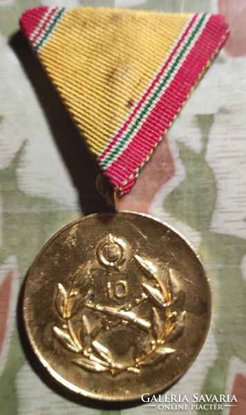 National Defense Merit Medal 10 years a012