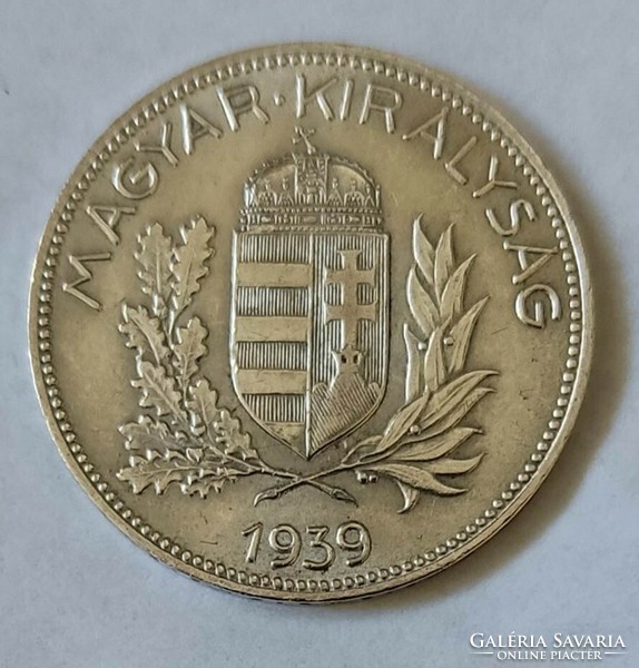 1 pengő 1939 érme, ezüst #2