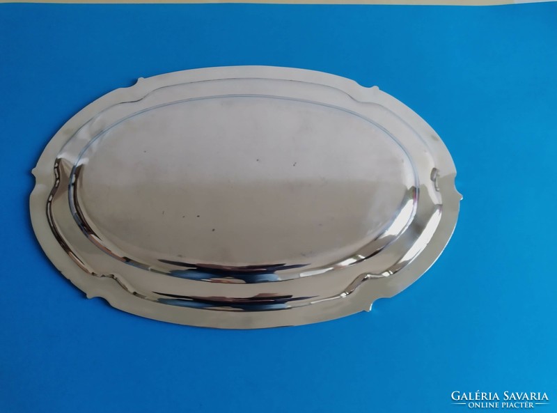 Silver oval tray bachruch antal