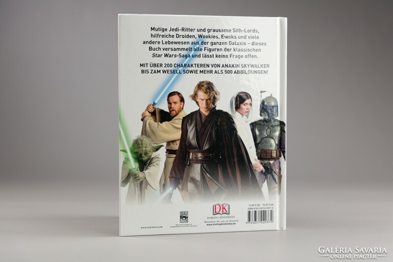 Star Wars Lexikon der Helden, Schurken und Droiden német nyelvű könyv