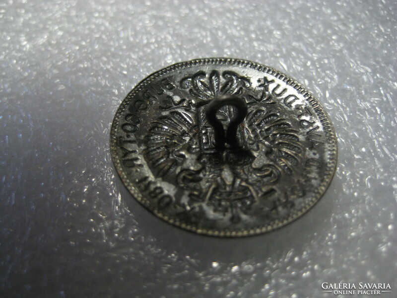 Katonai gomb  , császári  1 db 27 mm