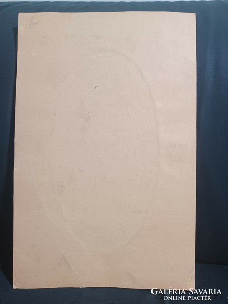 Bosnyák fiú - ceruzarajz (33x21 cm) Greguss Imre hagyatékából?