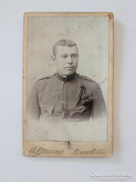 Antique soldier photo bruneck tyrol old photo