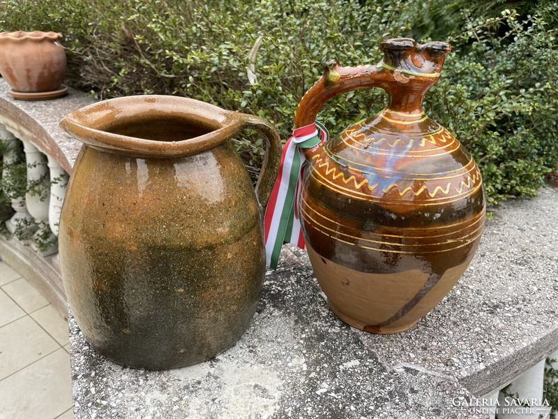 2 Old folk ceramics