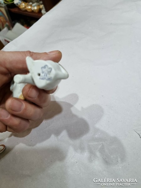 Régi Aquincum porcelán figura