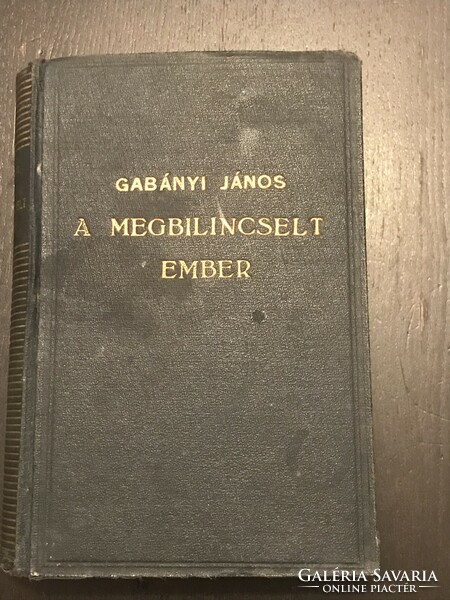 János Gabányi: the handcuffed man