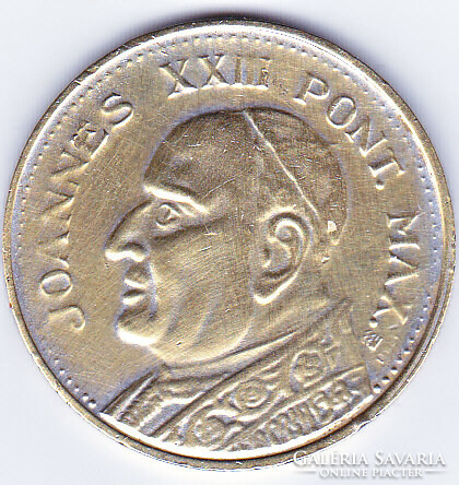 XIII. János pápa  bronz medál