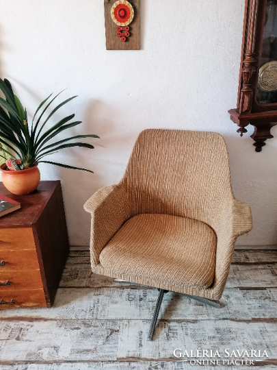 Beautiful retro swivel armchair