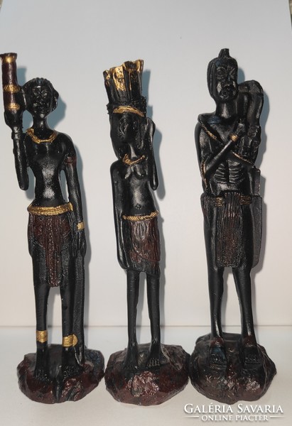 Egyptian statue collection - 3 in one!