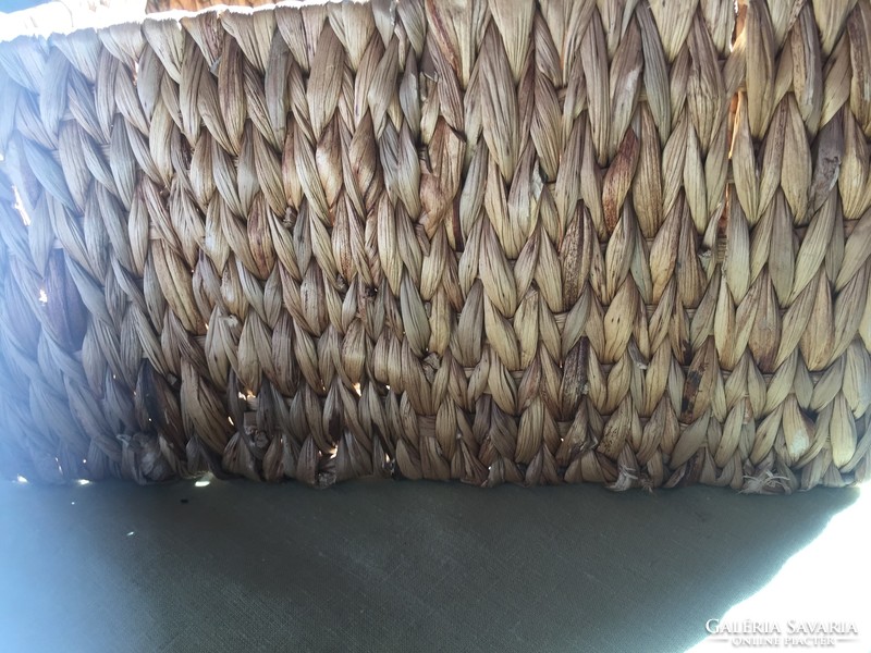 Great box, square basket made of sea grass