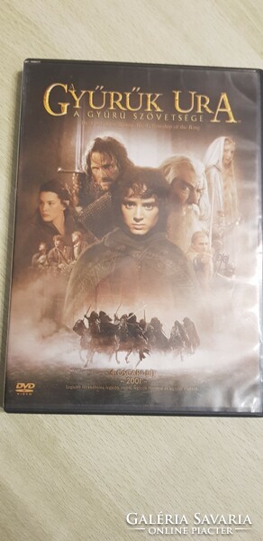 Lord of the Rings The Fellowship of the Ring movie, success cd, dvd 2 discs in one