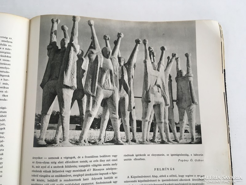 Art - the journal of the Association of Hungarian Visual Artists, 1963. June iv. Grade 6. Number