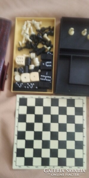 Magnetic  sakk malom dominó társasjáték