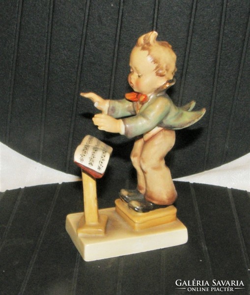 Antique hummel - boy conductor - tmk-1