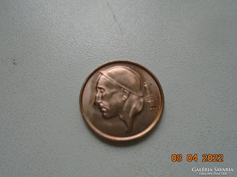 Coin, Belgium, 50 cents, 1977, bronze