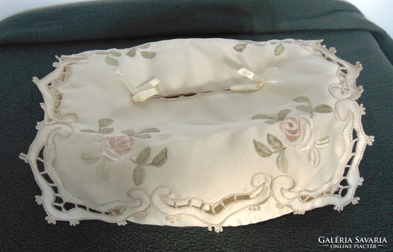 Elegant paper handkerchief box cover 26 cm