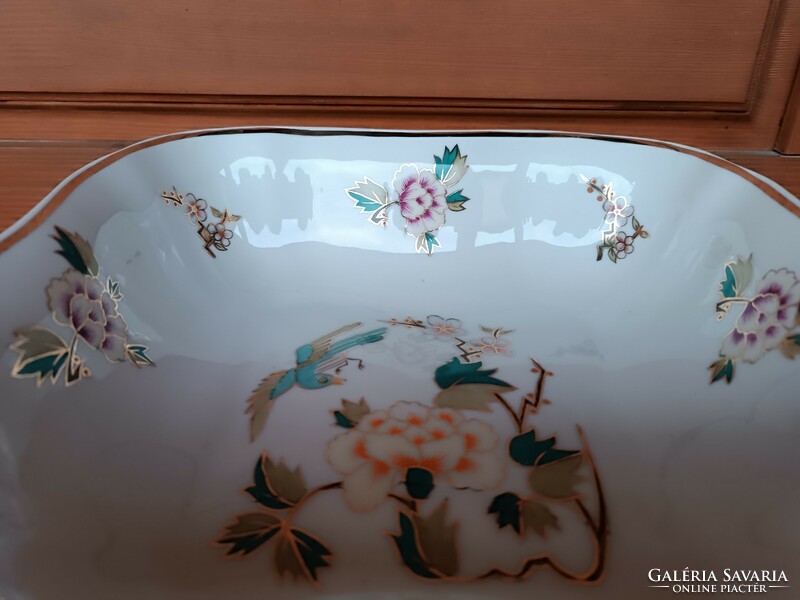 Hollóháza porcelain serving bowl