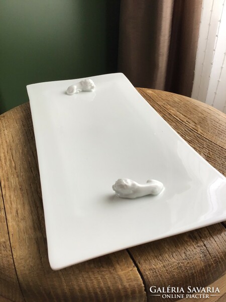 Older barbara flügel modern porcelain serving tray