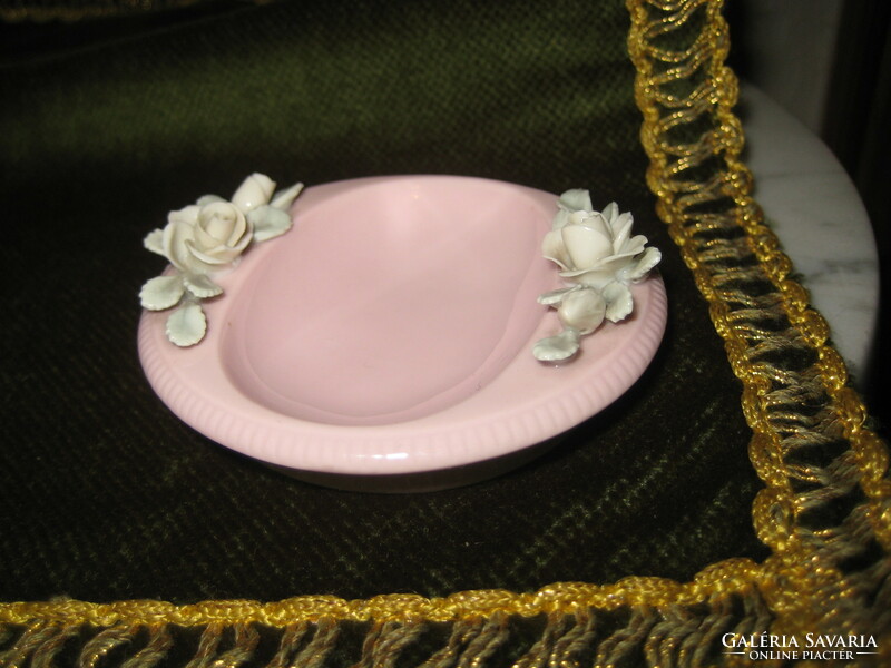 Ninphenburg, pink small bowl 7 cm marked