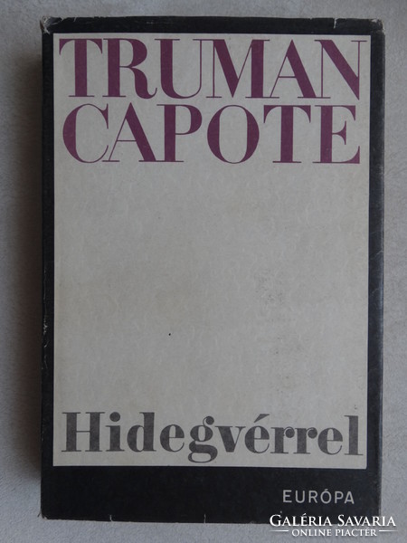 Truman Capote : Hidegvérrel