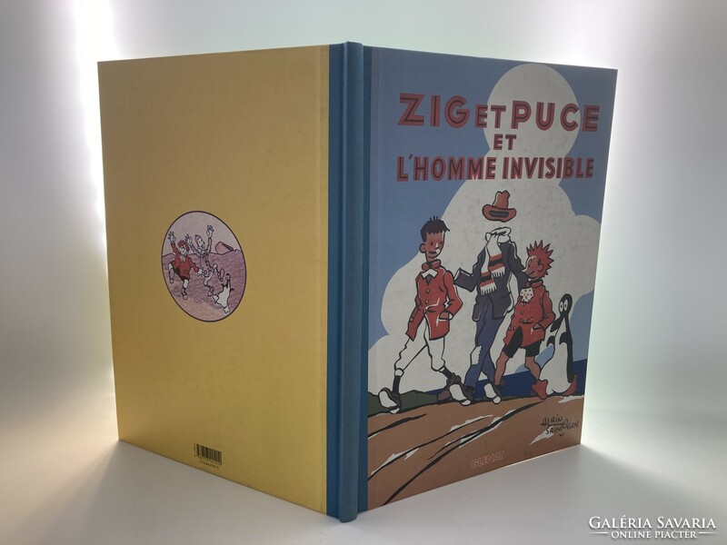Alain saint-ogan: zig et puce et l'homme invisible / French comic