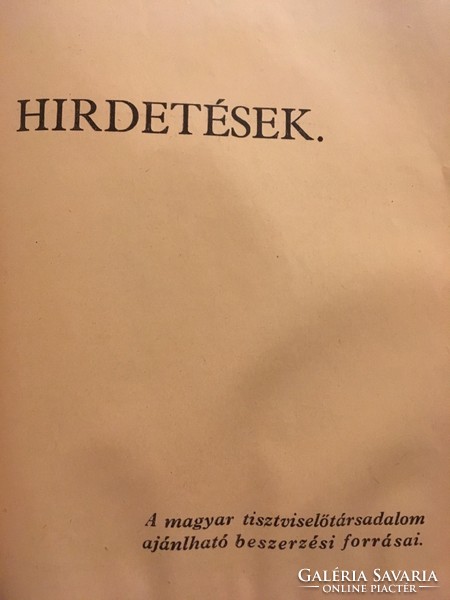 /1940,41,42/. It is edited and published by the Hungarian officers' address and name directory; the m. Out. Central stat