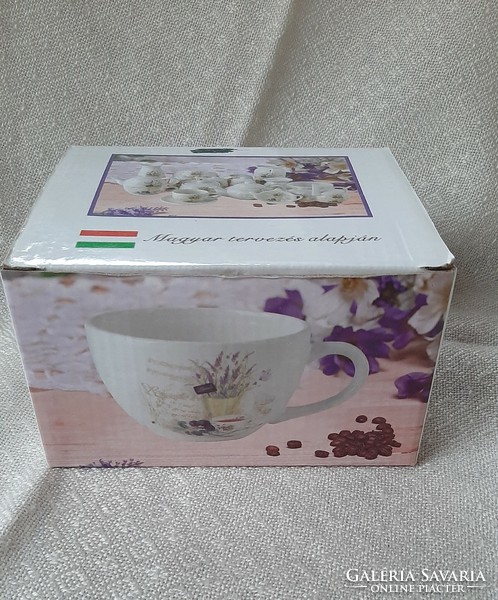 5015 - Beautiful ceramic mug with a lavender pattern