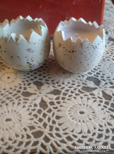 Eggshell candle, ceramic, large, Easter decoration, recommend!