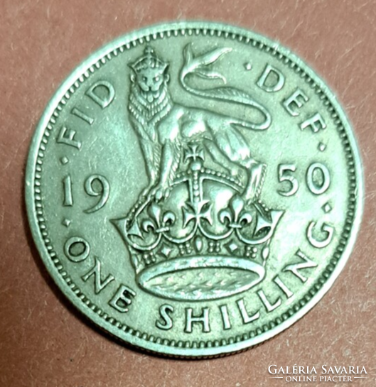 1950 1 Shilling vi. George of England (208)