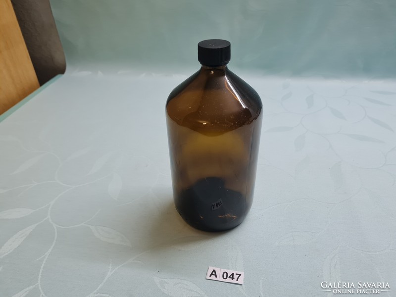 A047 Patika üveg 1 l b   21 cm