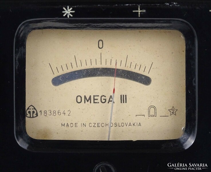 1I396 antique bakelite omega iii. Measuring bridge