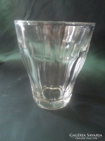 Retro black coffee glass cup, 5 pcs