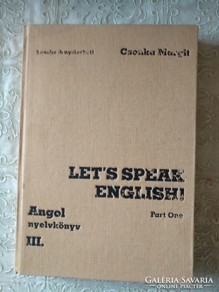 Csonka: Let's speak English, III., Alkudható