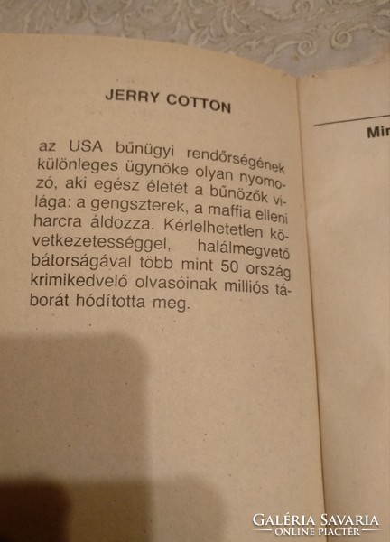 Cotton: as in al capone's time, negotiable