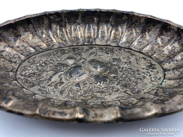 Antique silver-plated centerpiece, tray 08.